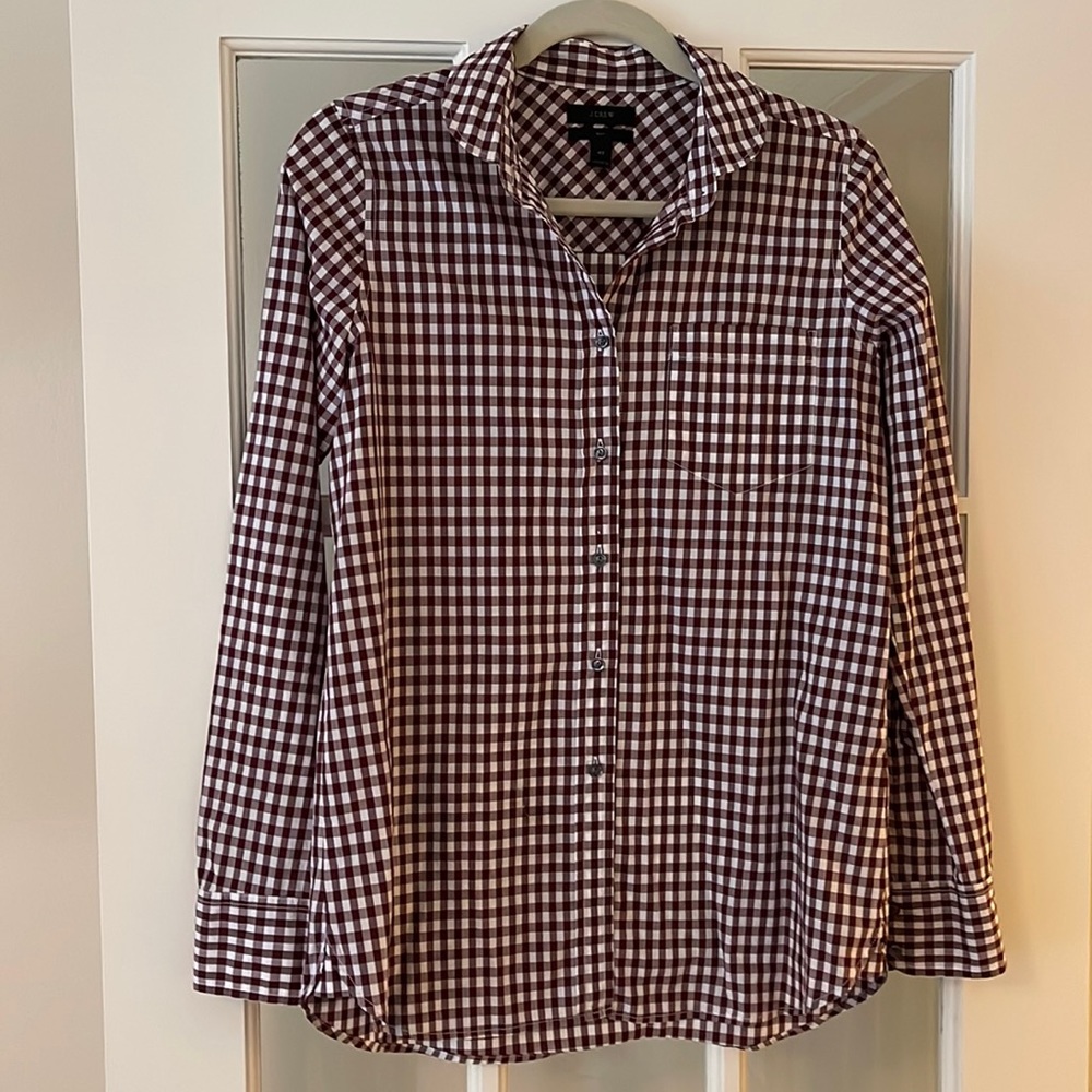Cotton checked shirt